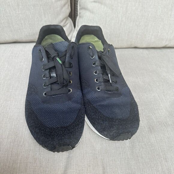 HUGO BOSS COMFY TRAINER Textile/leather Sneakers 10 US, 43EUR, Navy - Picture 2 of 16